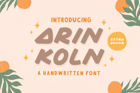 Arin Koln: The Playful Display Typeface for Memorable Branding