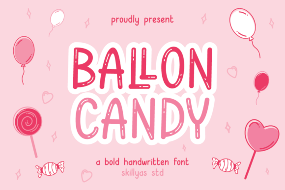 Ballon Candy: A Playful Display Typeface for Modern Web Design