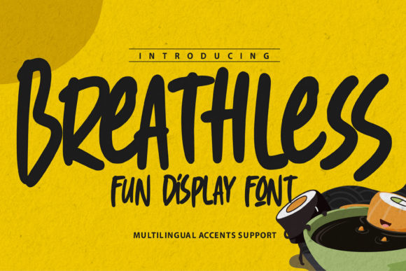 Breathless Font for Branding That Feels Fresh and Modern