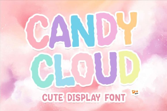 Candy Cloud: A Playful Display Font for Creative Campaigns
