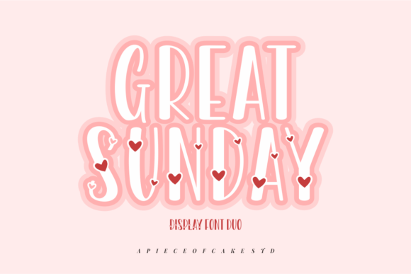 Great Sunday: The Perfect Decorative Typeface for Handmade Shop Branding