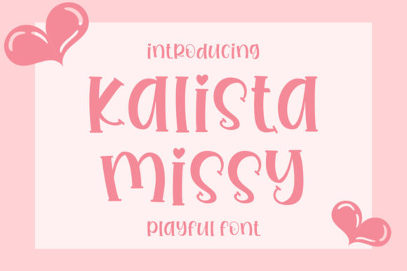 Kalista Missy: A Display Font for Modern Web Design