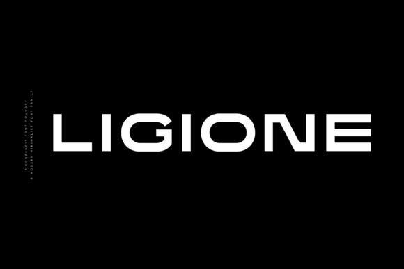 Ligione: The Modern Display Typeface for Handmade Branding