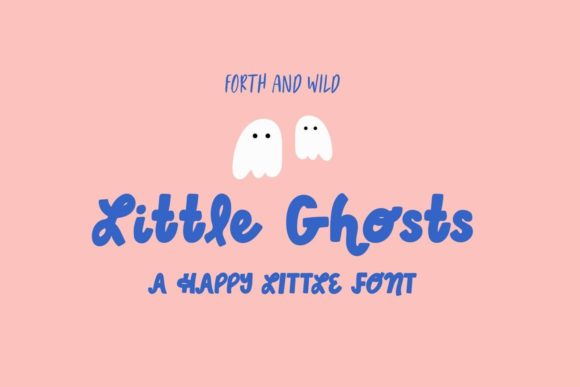 Little Ghosts: A Playful Font for Creative Branding