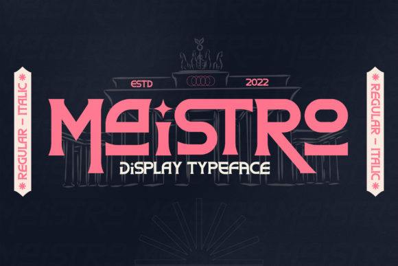 Maistro: The Retro Display Typeface That Elevates Campaign Headlines