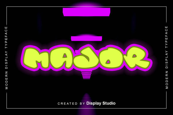 Major: The Graffiti Display Font That Brings Brand Identity to Life