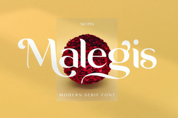 Malegis: A Display Font for Bold Visual Statements