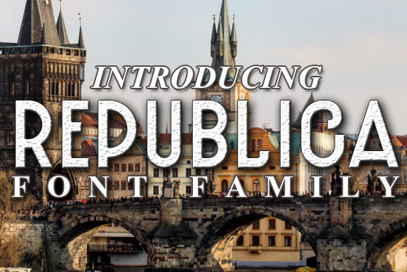 Republica: The Retro Display Font That Elevates Campaign Visuals