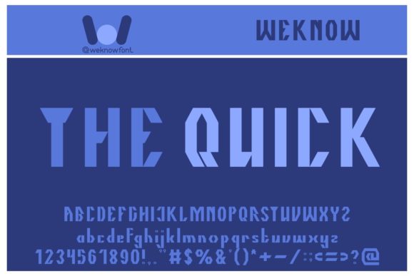 Upgrade Your Brand Identity with The Quick Display Typeface