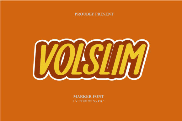 Volslim: The Display Font That Elevates Your Brand Identity