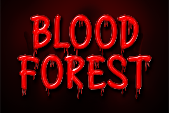 Why Blood Forest Is the Perfect Display Font for Spooky Campaigns