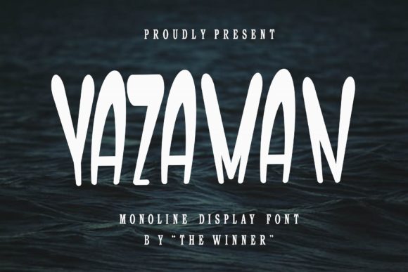 Yazaman: A Premium Display Typeface for Bold Web Design